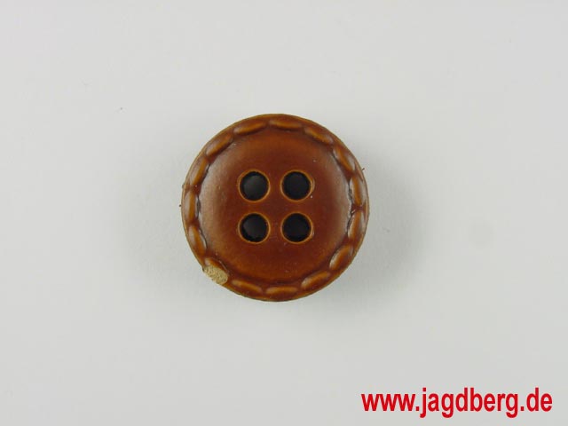 4-hole button leather real