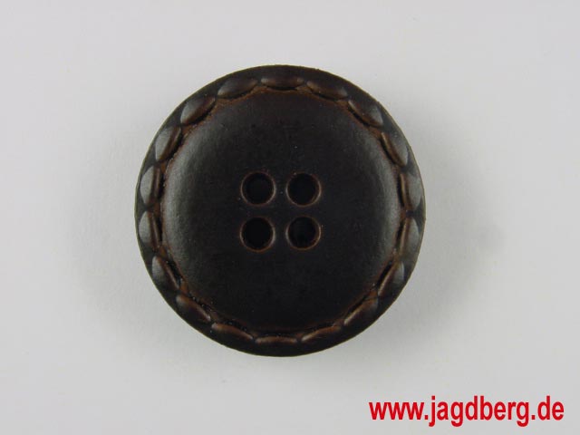 4-hole button leather real