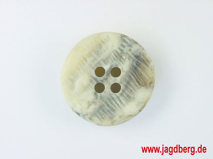 4-hole button imitation horn