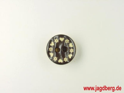 2-hole button imitation stag horn