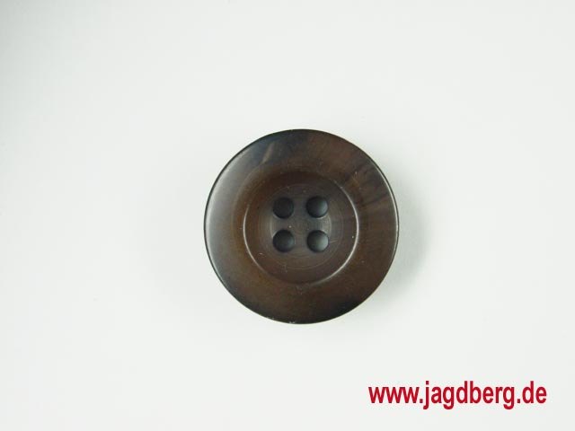 4-hole button imitation horn