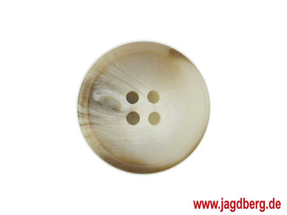 4-hole button imitation horn