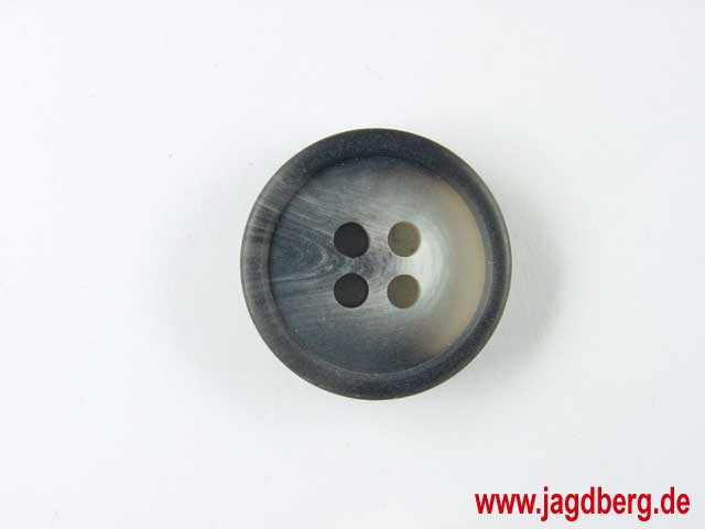 4-hole button imitation horn