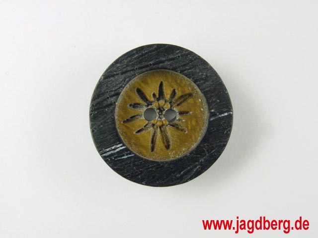 2-hole button imitation stag horn