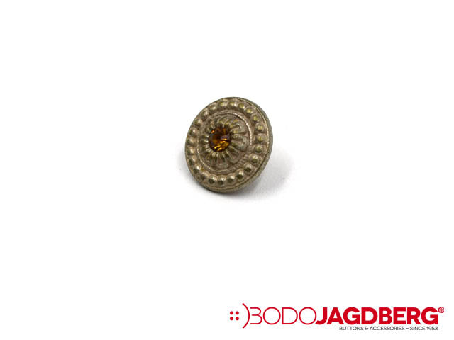 Ösenknopf Druckguss / Strass - BODO JAGDBERG GmbH