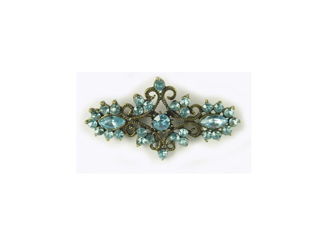 Brooch die-cast/rhinestone