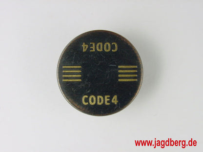 Patent button brass