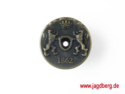 Patent button die-cast