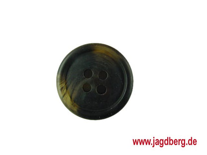 4-hole button imitation horn