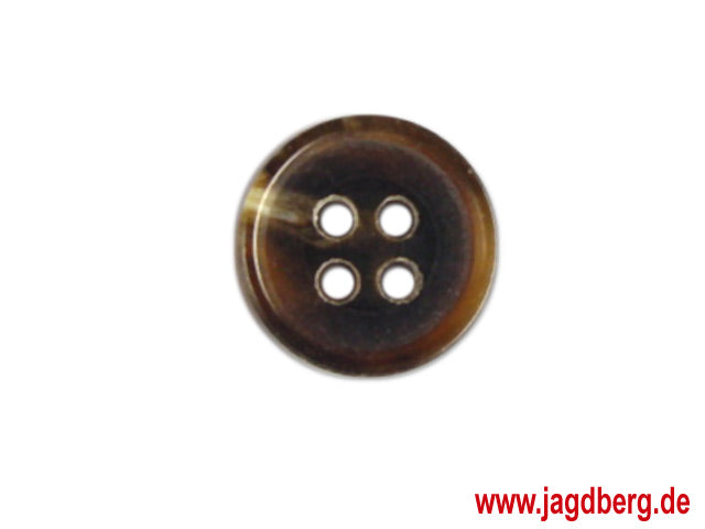 4-hole shirt/blouse button imitation horn